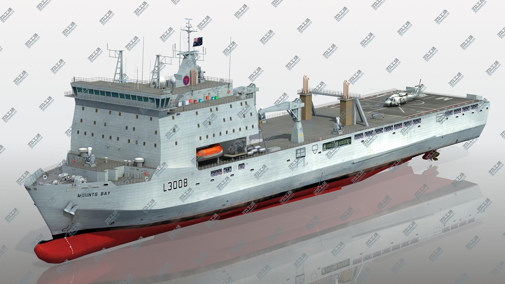 images/goods_img/2021040233/HMAS Mounts Bay L3008 3D model/4.jpg